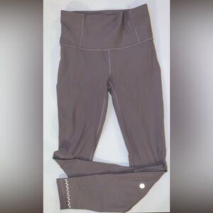 LULULEMON - WOMENS ENGINEERED RUNNING PANTS - SIZE 6 - DUSTY ROSE